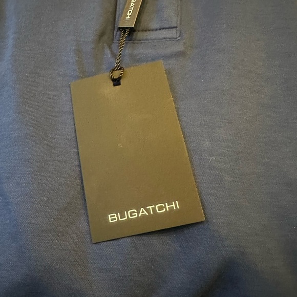 BUGATCHI Navy Polo L NWT - Picture 6 of 7